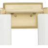 Progress Lighting Estrada 13.37 in. Two-Light Brushed Gold Vanity Light with Opal Glass Shade