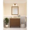 Progress Lighting Estrada 13.37 in. Two-Light Brushed Gold Vanity Light with Opal Glass Shade