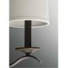 Progress Lighting Inspire Collection 6-Light White Linen Shade Traditional Chandelier Light Antique Bronze(Bronze)