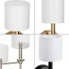 Progress Lighting Linen Fabric Accessory Shade, Elara Collection, Indoor, P860059-000, No Finish(White)