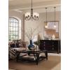 Progress Lighting P4696-09 Invite 5-Lt. Chandelier with White silk mylar shades, Brushed Nickel(Brushed Nickel)
