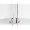 Progress Lighting P710118-009 Modern Glass Sconce 12 in. Two-Light Brushed Nickel Wall Sconce with Etched Glass Shade
