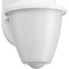 Progress Lighting Polycarbonate Outdoor 1-Light White Acrylic Shade Traditional Outdoor Wall Lantern Light Textured Black(White)