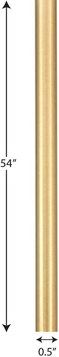image:imageProgress Lighting P8601104 Stem Extension Kit with 212Inch and 215Inch Stems Included Polished NickelBrushed Bronze