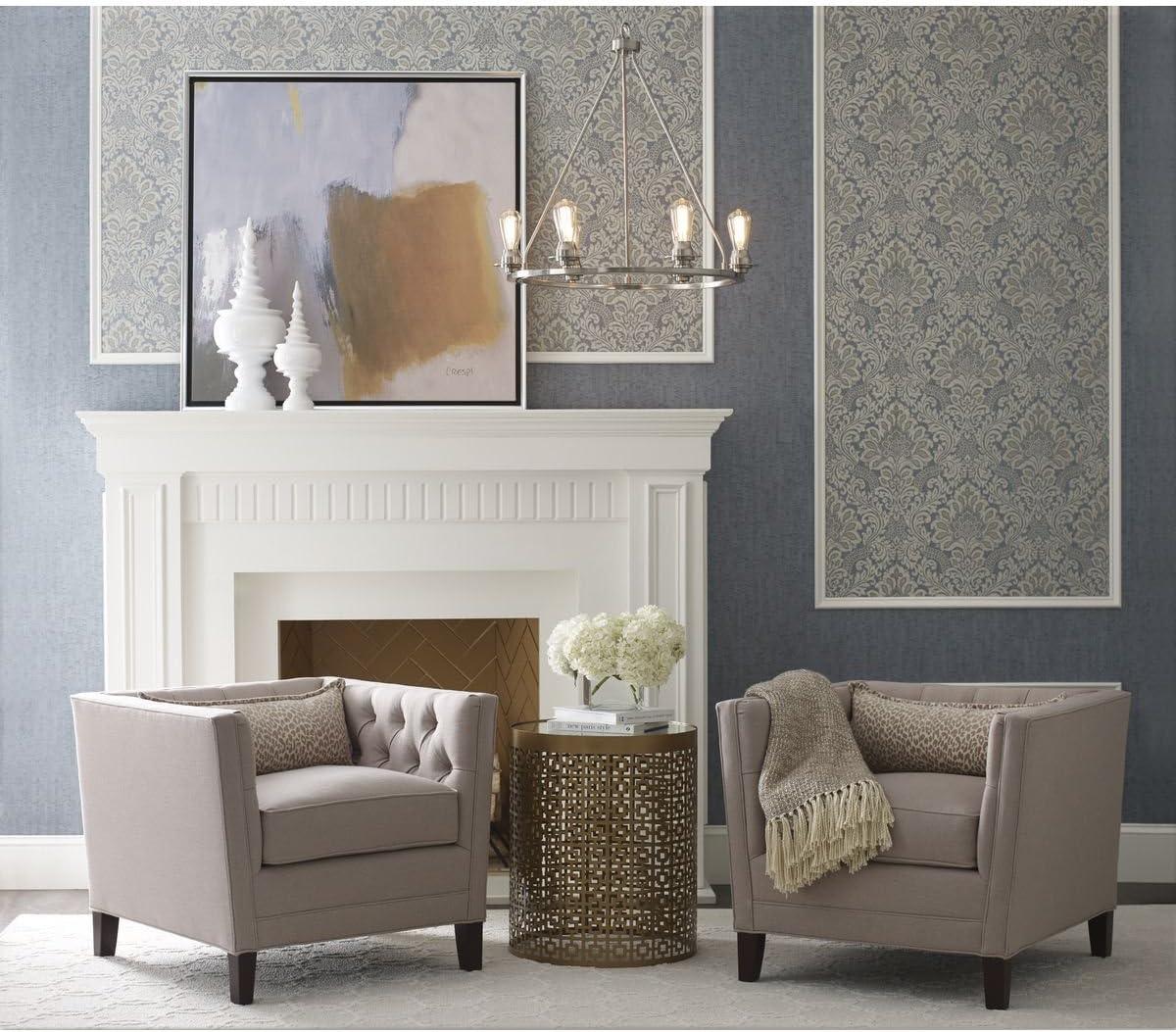 image:imageProgress Lighting Debut Collection 6Light Farmhouse Chandelier Light GraphiteBrushed Nickel