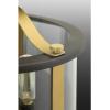 Progress Lighting Squire Collection 3-LightClear Glass New Traditional Outdoor Large Wall Lantern Light Matte Black(Black)
