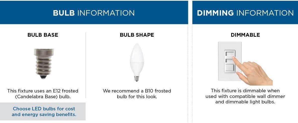 image:imageCherish Collection 6Light White Linen Shade Coastal Chandelier Light Antique BronzeNickel