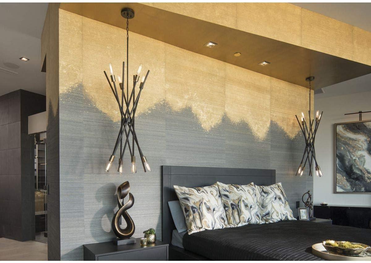 image:imageProgress Lighting Astra Collection EightLight ChandelierAntique Bronze