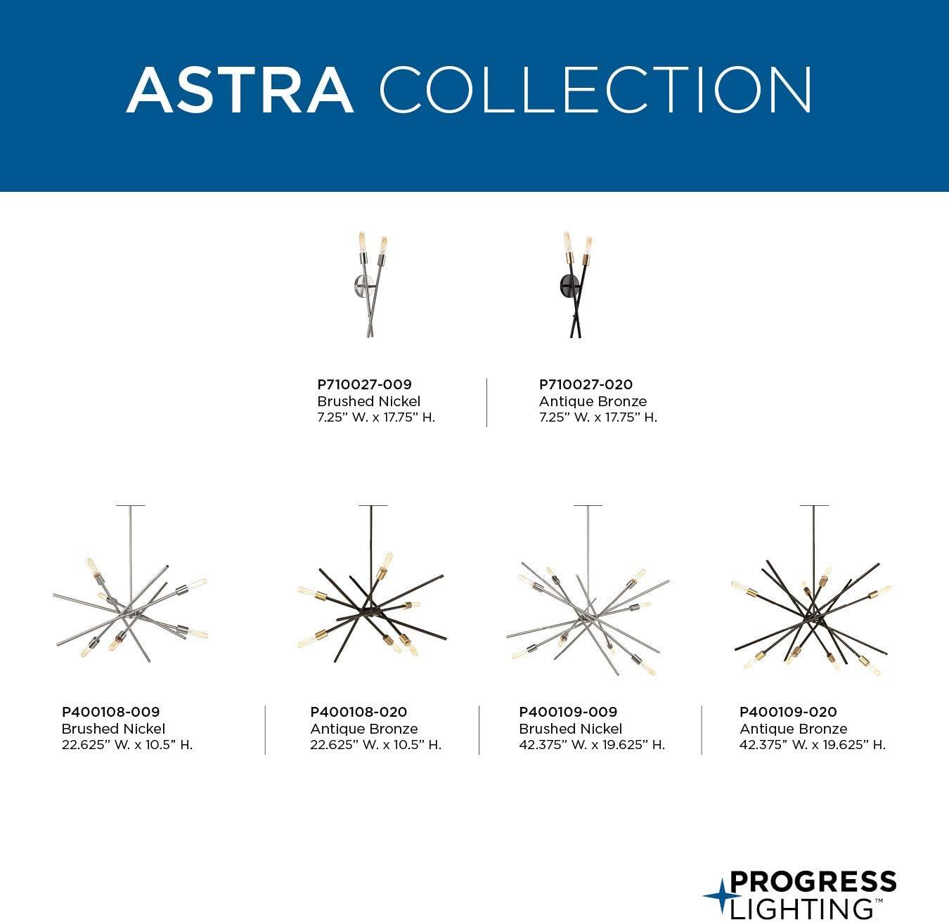 image:imageProgress Lighting Astra Collection EightLight ChandelierAntique Bronze