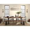 Gulliver Collection 4-Light Coastal Linear Chandelier Light Graphite(Gray)