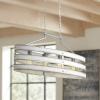 Gulliver Collection 4-Light Coastal Linear Chandelier Light Graphite(Gray)