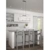Gulliver Collection 4-Light Coastal Linear Chandelier Light Graphite(Gray)