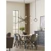 Progress Lighting Astra Collection Eight-Light Chandelier(Antique Bronze)