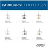 Progress Lighting Parkhurst Collection Brushed Bronze Four-Light Foyer(Black)