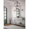 Progress Lighting Parkhurst Collection Brushed Bronze Four-Light Foyer(Black)