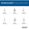 Progress Lighting Parkhurst Collection Brushed Bronze Four-Light Foyer(Gold)