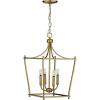 Progress Lighting Parkhurst Collection Brushed Bronze Four-Light Foyer(Gold)