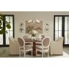 Progress Lighting Winslett Collection 6-Light Clear Seeded Glass Coastal Chandelier Light Matte Black(Black)