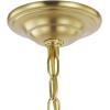 Progress Lighting Equinox Collection 4-Light Satin Brass New Traditional Sphere Pendant Light