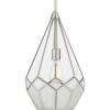 Progress Lighting Conestee Collection 6-Light Galvanized Finish Farmhouse Pendant Light(Nickel)