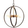 Progress Lighting Modern Pendant 1-Light Brushed Nickel Clear and Etched Glass Pendant Light