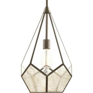 Progress Lighting Conestee Collection 6-Light Galvanized Finish Farmhouse Pendant Light(Bronze)