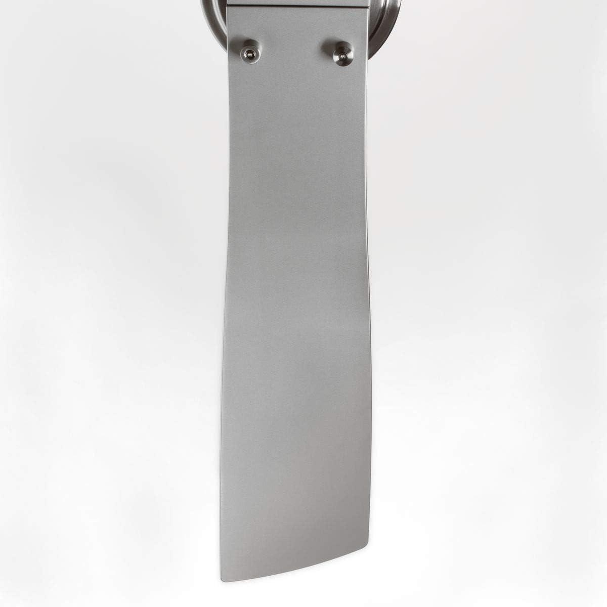 image:imageProgress Lighting P257015 Protruding Mount 2 Black Blades Ceiling fan Polished Chrome 1813x5600x5600Brushed Nickel