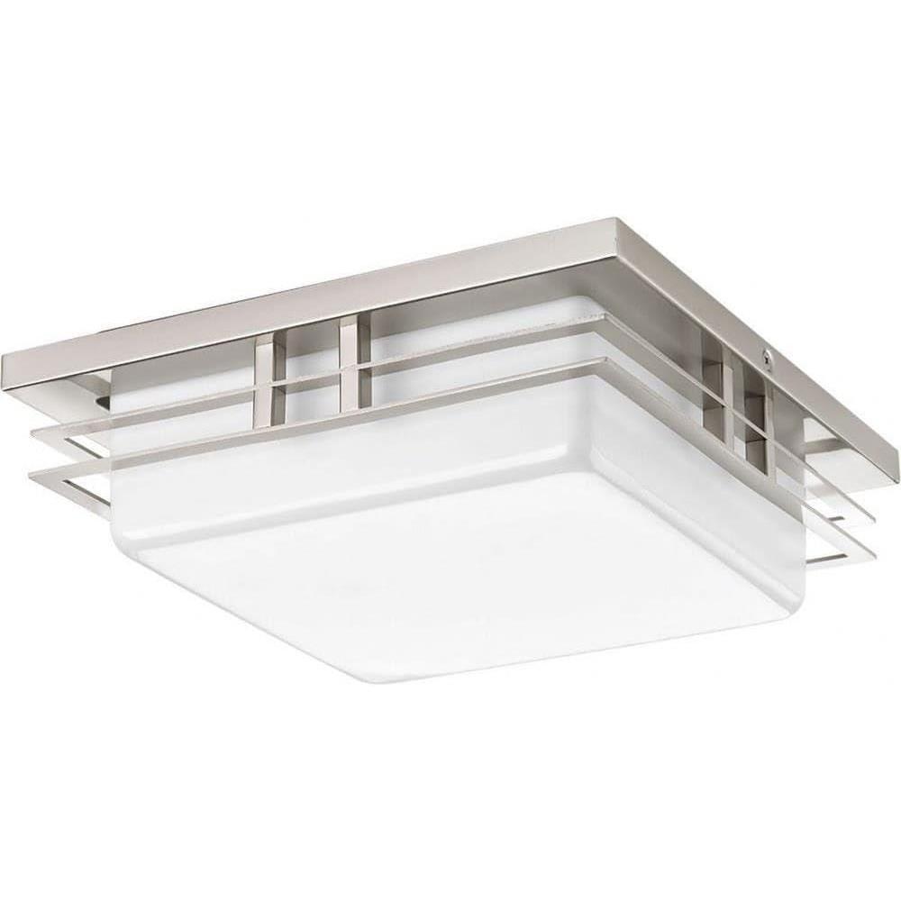 image:imageProgress Lighting Helm Collection OneLight 11 LED Flush MountNickel