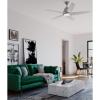 Progress Lighting P2582-0930K Protruding Mount, 5 Silver Blades Ceiling fan with 18 watts light, Brushed Nickel(Brushed Nickel)
