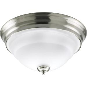 Torino Collection Two-Light 14-5/8″ Close-to-Ceiling(Nickel)