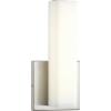 Progress Lighting P710049-009-30 Contemporary Modern LED Wall Bracket from Beam LED Collection in Pewter, Nickel, Silver Finish,