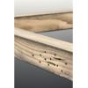 Progress Lighting Cinq Collection 1-Light Antique Bronze Antique Mirror Glass Global Pendant Light