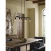 Progress Lighting Swing Collection Three-Light 15″ Flush Mount(Bronze)