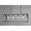 Progress Lighting Trestle Collection 4-Light Farmhouse Chandelier Light Gilded Iron