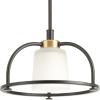 West Village Collection 13-1/2″ One-Light Semi-Flush Convertible(Bronze)