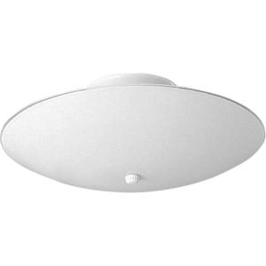 Progress Lighting 12″ Round Glass 2-Light Close-to-Ceiling, Indoor, P4609-30, White(White)