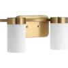 Progress Lighting P300021-109 Elevate Two-Light Bath, Bronze(Bronze)