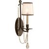 Progress Lighting P710003-020 Allaire One-Light Wall Sconce, Antique Nickel