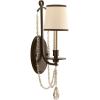 Progress Lighting P710003-020 Allaire One-Light Wall Sconce, Antique Nickel
