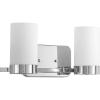 Progress Lighting P300021-109 Elevate Two-Light Bath, Bronze(Chrome)