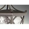 Progress Lighting Cadence Collection 3-Light Clear Water Seeded Glass Luxe Outdoor Large Wall Lantern Light Oil Rubbed Bronze(Bronze)