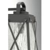 Progress Lighting P560032-031 Creighton One-Light Medium Wall Lantern, Black(Black)