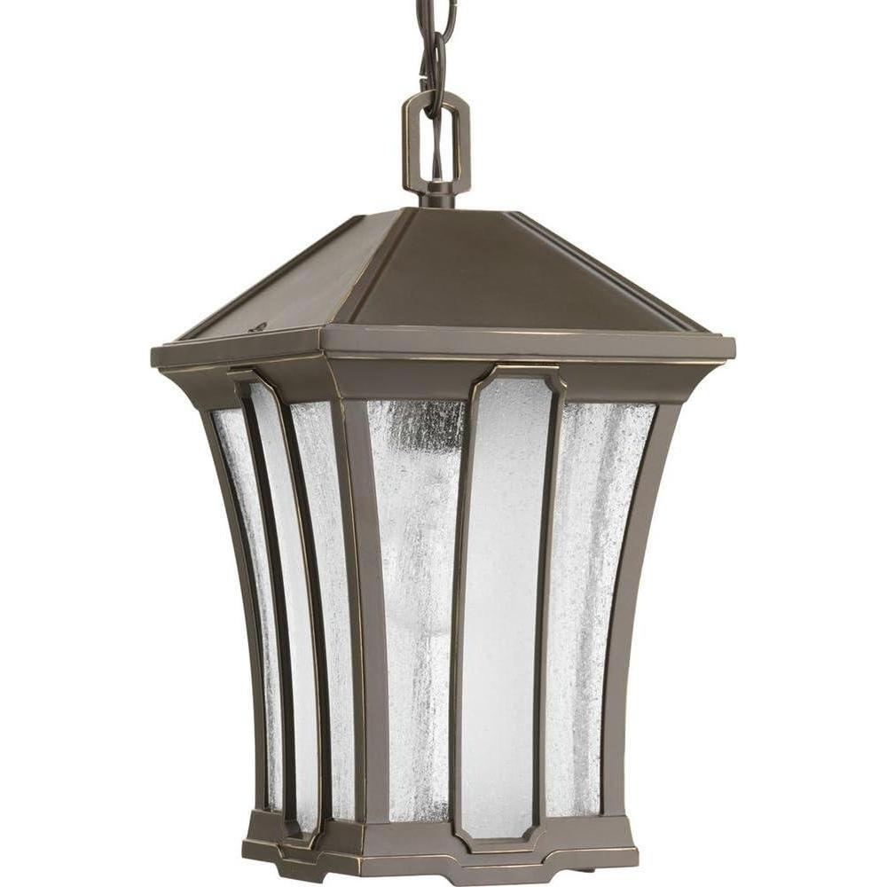 image:imageProgress Lighting P550000020 Twain OneLight Hanging Lantern Antique Bronze