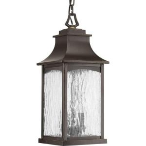 Progress Lighting P6532-108 Traditional/Classic 2-60W Cand Hanging Lantern, Oil Rubbed Bronze