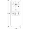 Progress Lighting Progress Collection Universal WiFi Remote Control AirPro Fan Control Black