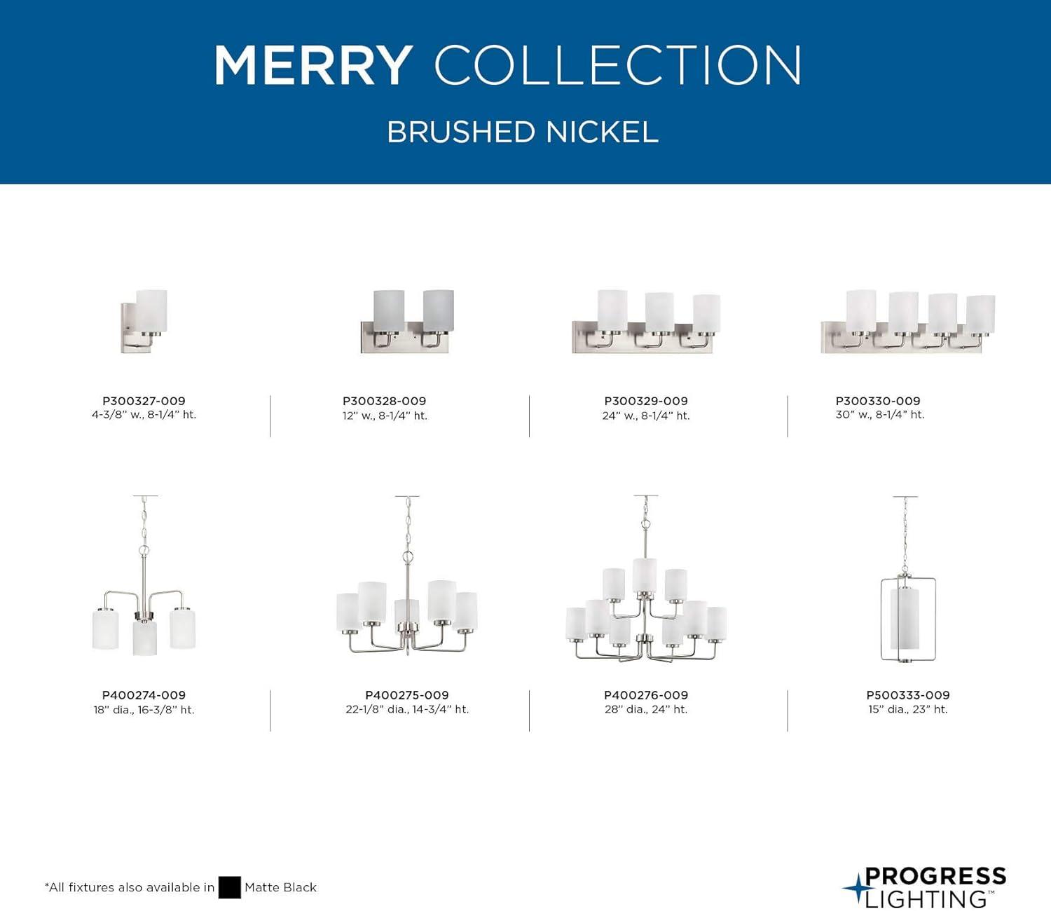 image:imageProgress Lighting P400274009 Merry Chandeliers NickelNickel
