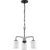 Progress Lighting P400274-009 Merry Chandeliers, Nickel(Matte Black)