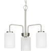 Progress Lighting P400274-009 Merry Chandeliers, Nickel(Brushed Nickel)