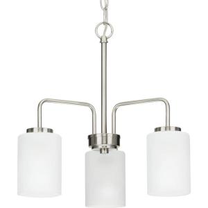 Progress Lighting P400274-009 Merry Chandeliers, Nickel(Brushed Nickel)