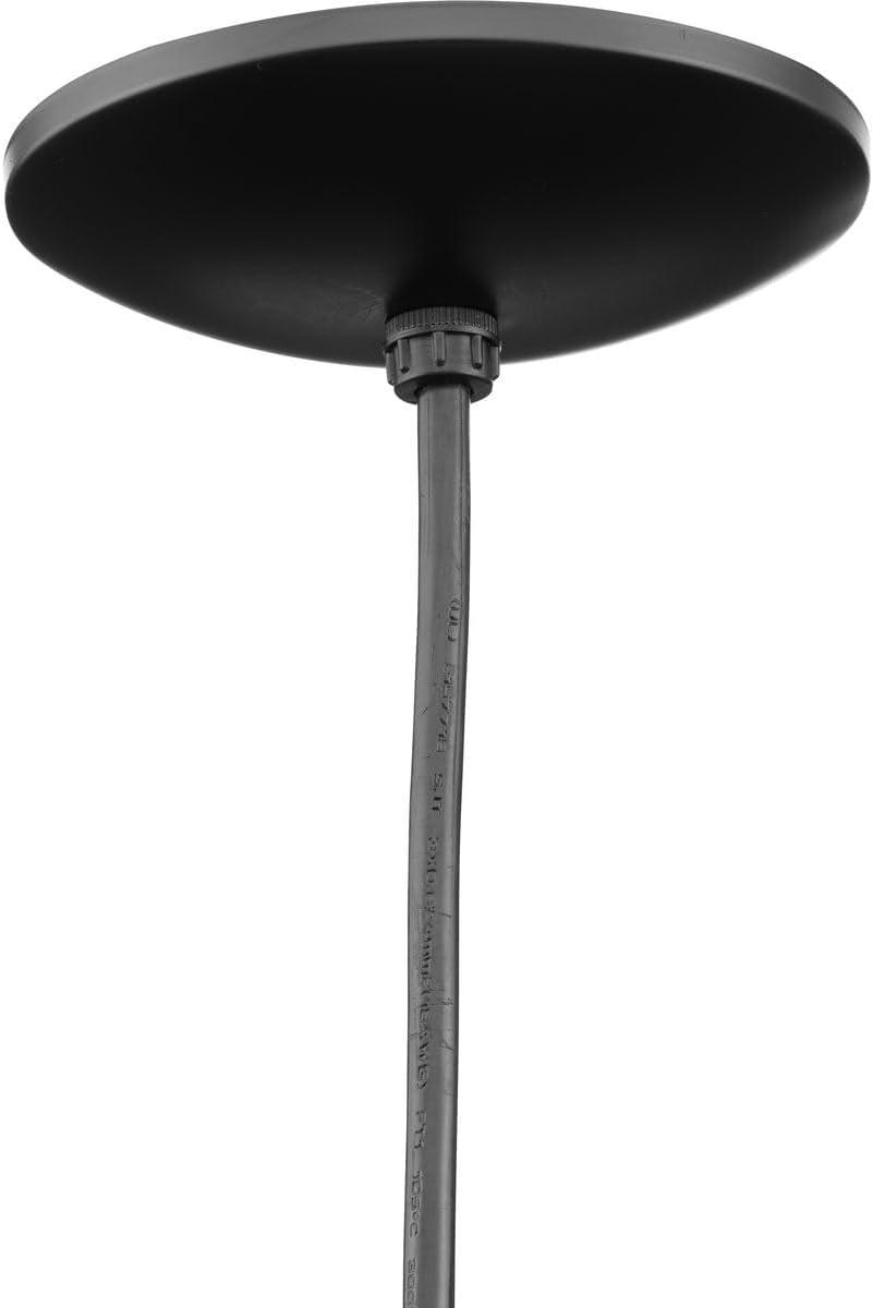 image:imageProgress Lighting Metal Shade Collection 1Light Spun Metal Shade Farmhouse Pendant Light Brushed NickelBlack